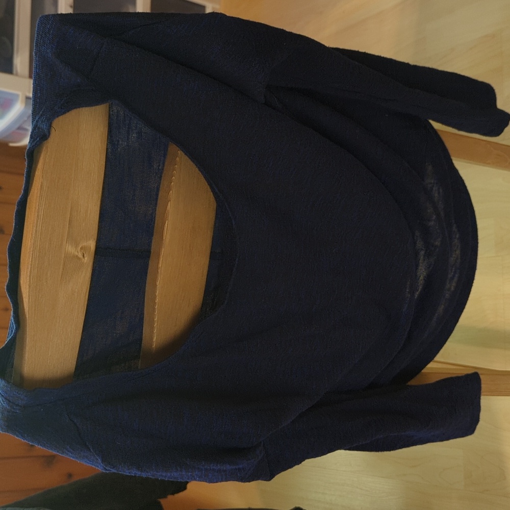 Kismet sweater in dark blue size small